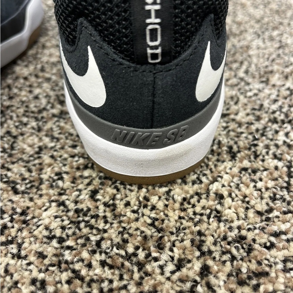 Nike SB Ishod Wair Mens Size 6 Black White Skate Sneakers Shoes DC7232-001 - Picture 7 of 8